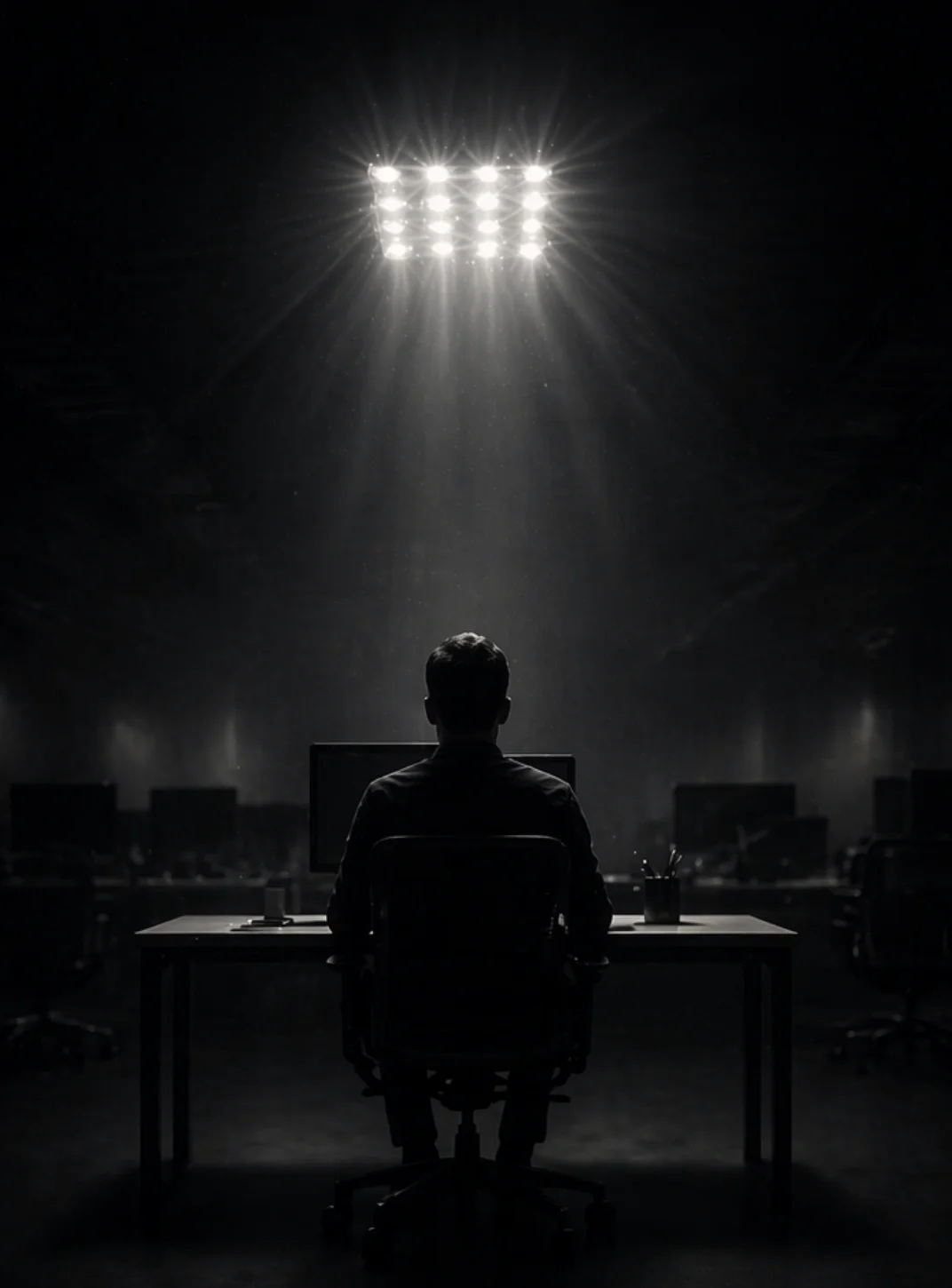 Traditional LED, harsh light rays